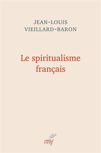 Front cover_Le spiritualisme français