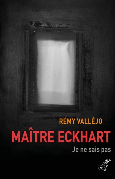 Front cover_Maître Eckart : je ne sais pas