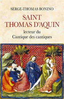 Couverture_Saint Thomas d'Aquin, lecteur du Cantique des cantiques