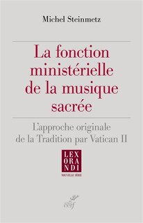 Front cover_La fonction ministérielle de la musique sacrée