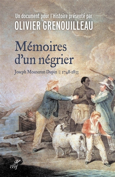 Front cover_Mémoires d'un négrier