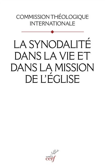 Couverture_La synodalité dans la vie et dans la mission de l'Eglise
