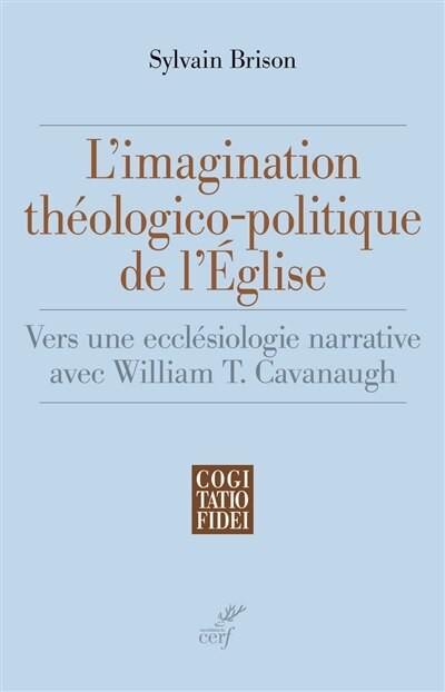 Front cover_L' imagination théologico-politique de l'Eglise