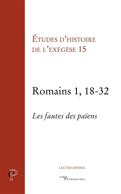 Front cover_Romains 1, 18-32