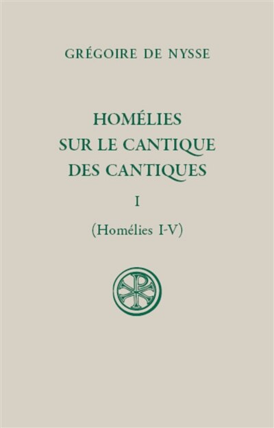 Front cover_Homélies I-V