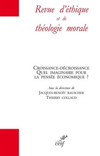 Front cover_Revue d'éthique et de théologie morale, hors série. Croissance-décroissance