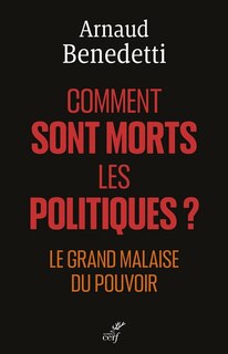 Couverture_Comment sont morts les politiques ?