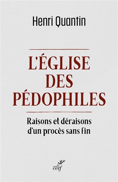 Front cover_L' Eglise des pédophiles