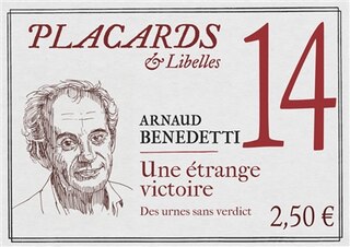 Front cover_Une étrange victoire