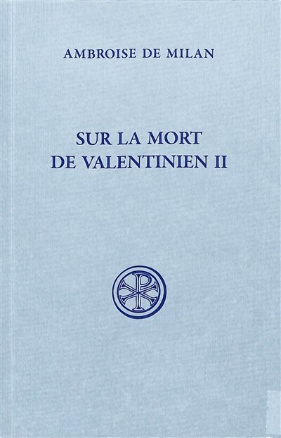 Front cover_Sur la mort de Valentinien II