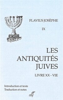 Front cover_Les Antiquités juives, Vol. 9