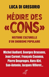 Front cover_Médire des cons