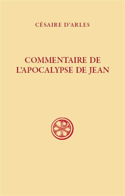 Front cover_Commentaire de l'Apocalypse de Jean