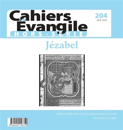 Couverture_Cahiers Evangile, supplément, n°204. Jézabel