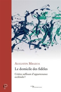 Front cover_Le domicile des fidèles