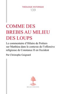 Front cover_Comme des brebis au milieu des loups