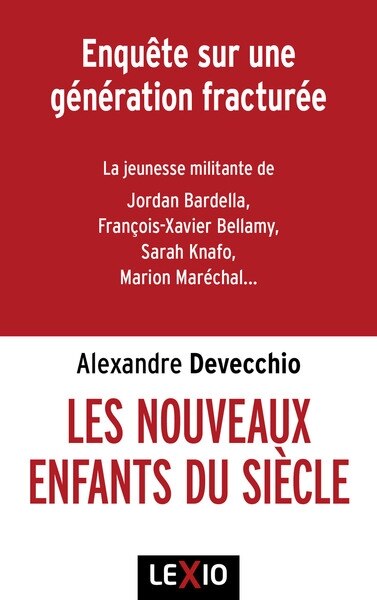 Front cover_Les nouveaux enfants du siècle