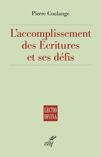 Front cover_L'accomplissement des Ecritures et ses défis