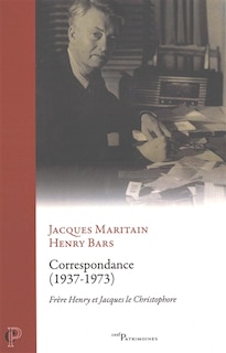 Couverture_Correspondance (1937-1973)