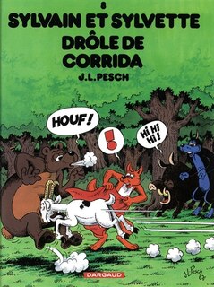 Front cover_Sylvain et Sylvette, Vol. 8. Drôle de corrida
