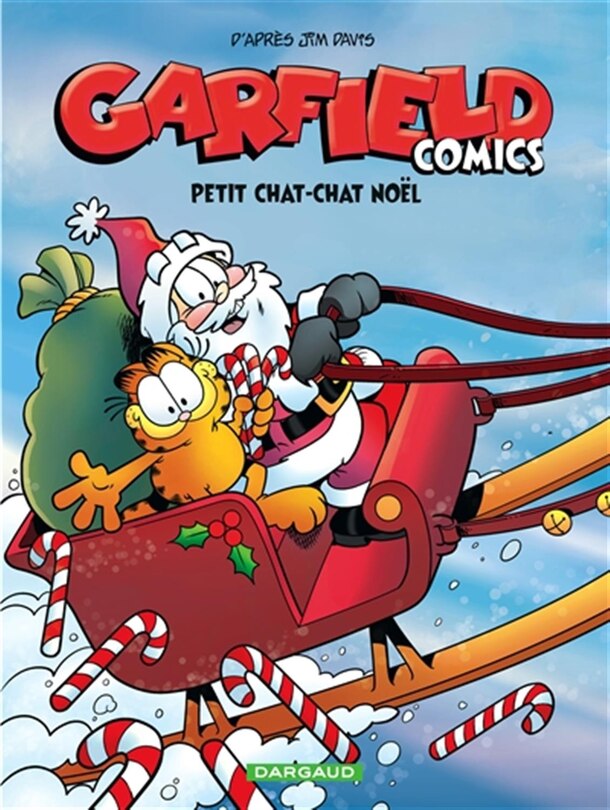 Couverture_Garfield comics, Vol. 4. Petit chat-chat Noël