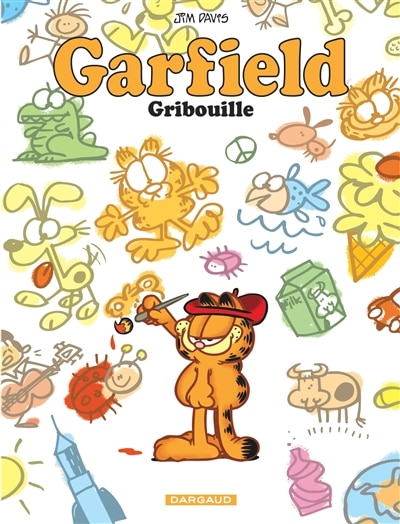 Front cover_Garfield gribouille