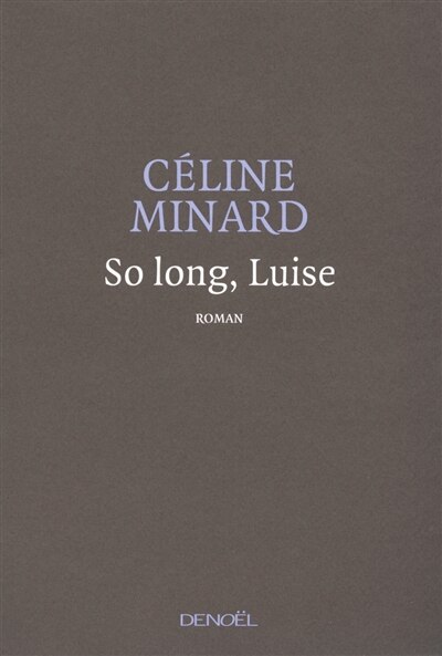 Couverture_So long, Luise