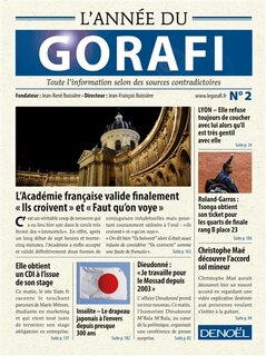 Front cover_L'année du Gorafi : toute l'information selon des sources contradictoires, Vol. 2