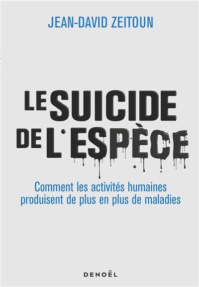 Front cover_Le suicide de l'espèce