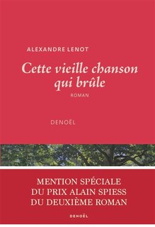 Front cover_Cette vieille chanson qui brûle