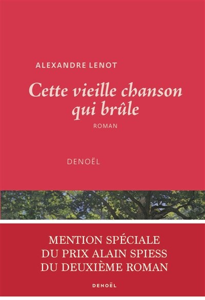 Front cover_Cette vieille chanson qui brûle