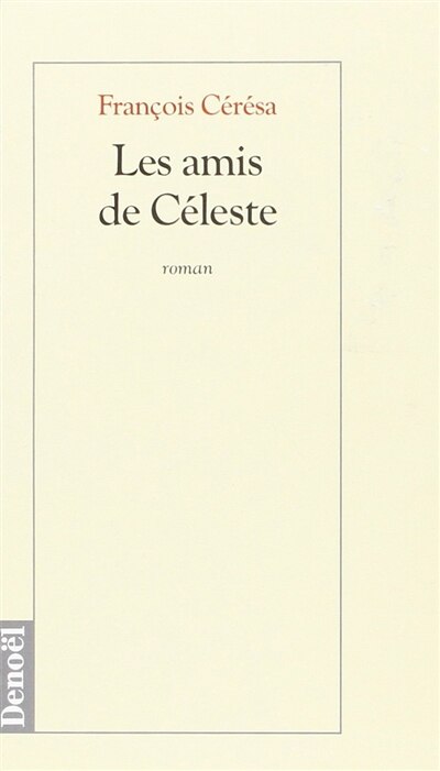 Front cover_Les amis de Céleste