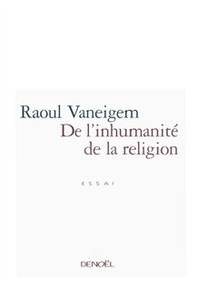 Front cover_De l'inhumanité de la religion