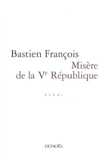 Front cover_Misère de la Ve République