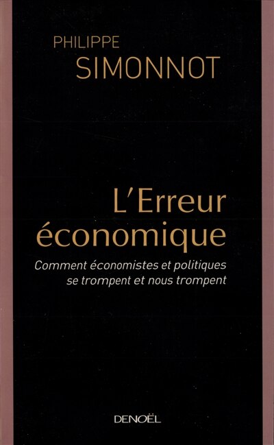 Couverture_L' erreur économique