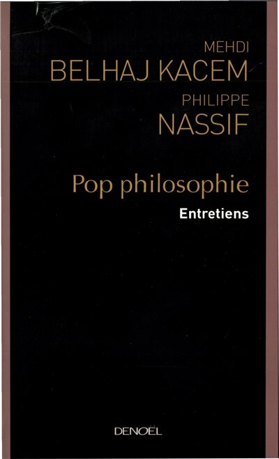 Front cover_Pop philosophie : entretiens