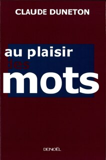 Front cover_Au plaisir des mots