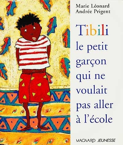 Front cover_Tibili, le petit garçon qui ne voulait pas aller à l'école