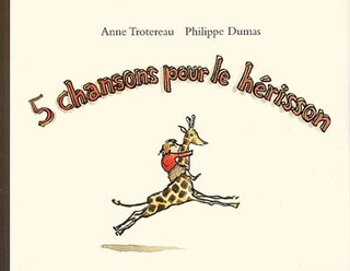 Couverture_5 chansons pour le hérisson