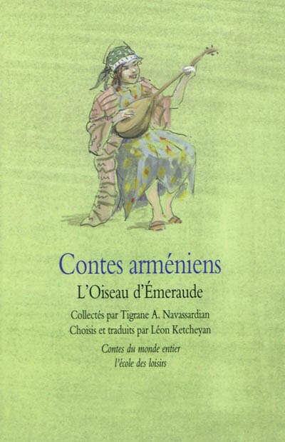 Front cover_Contes arméniens : l'oiseau d'émeraude
