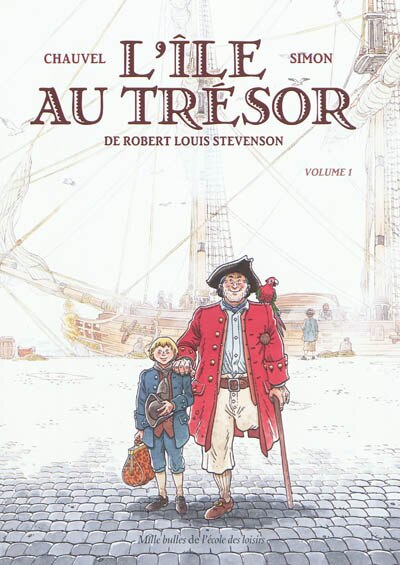 Front cover_L'île au trésor, de Robert Louis Stevenson, Vol. 1