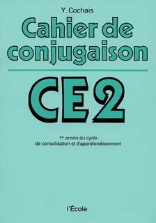Couverture_Cahier de conjugaison : C.E.2