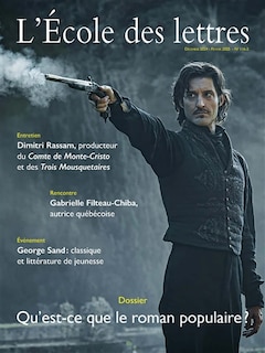 Front cover_L' école des lettres, n°2 (2024). Qu'est-ce que le roman populaire ?