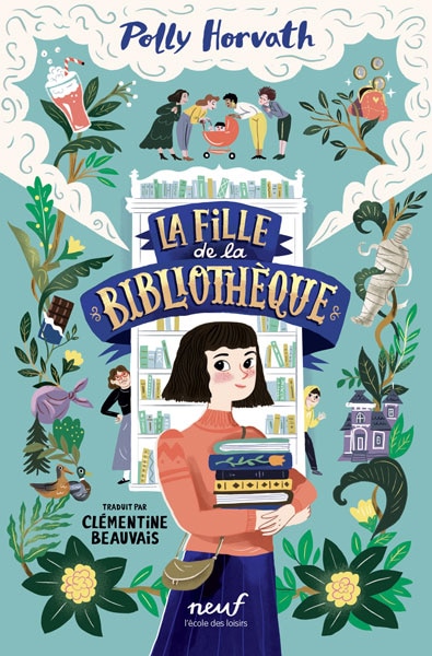 Front cover_La fille de la biblioth&egrave;que