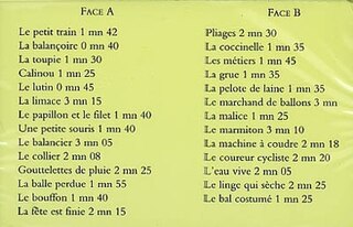 Couverture_Si j'étais... : cassette