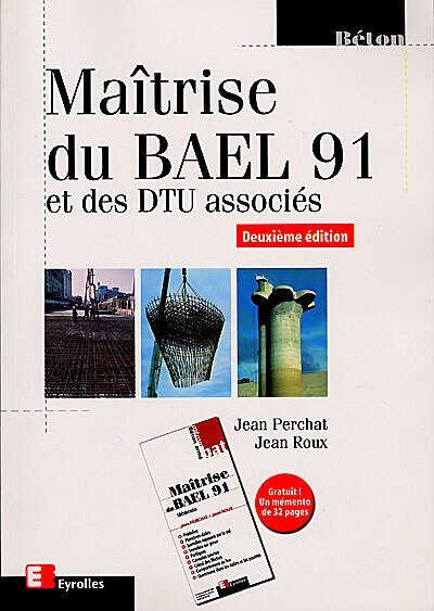 Front cover_Maîtrise du BAEL 91 et des DTU associés