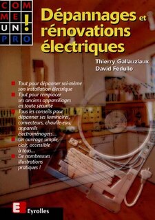 Couverture_Dépannages et rénovations électriques