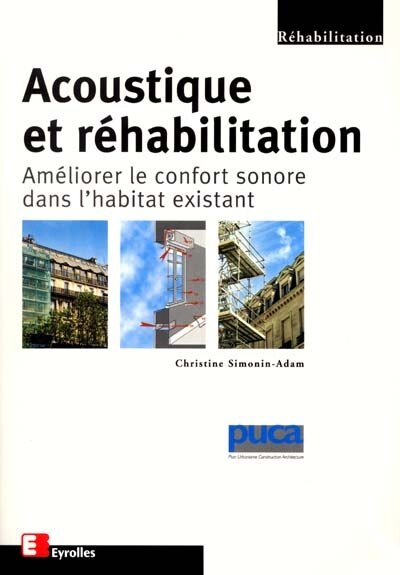 Front cover_Acoustique et réhabilitation : améliorer le confort sonore dans l'habitat existant