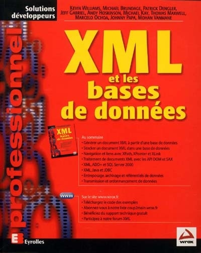 Front cover_XML et les bases de données