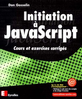 Couverture_Initiation à Javascript